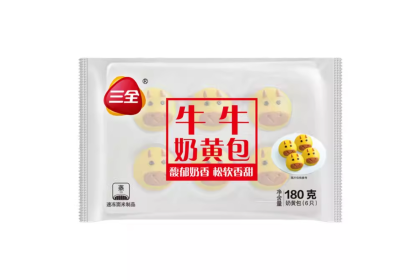 San Quan Bun Cow Shaped Custard 三全牛牛奶黄包 180GM（VIP会员价：RM6.20）